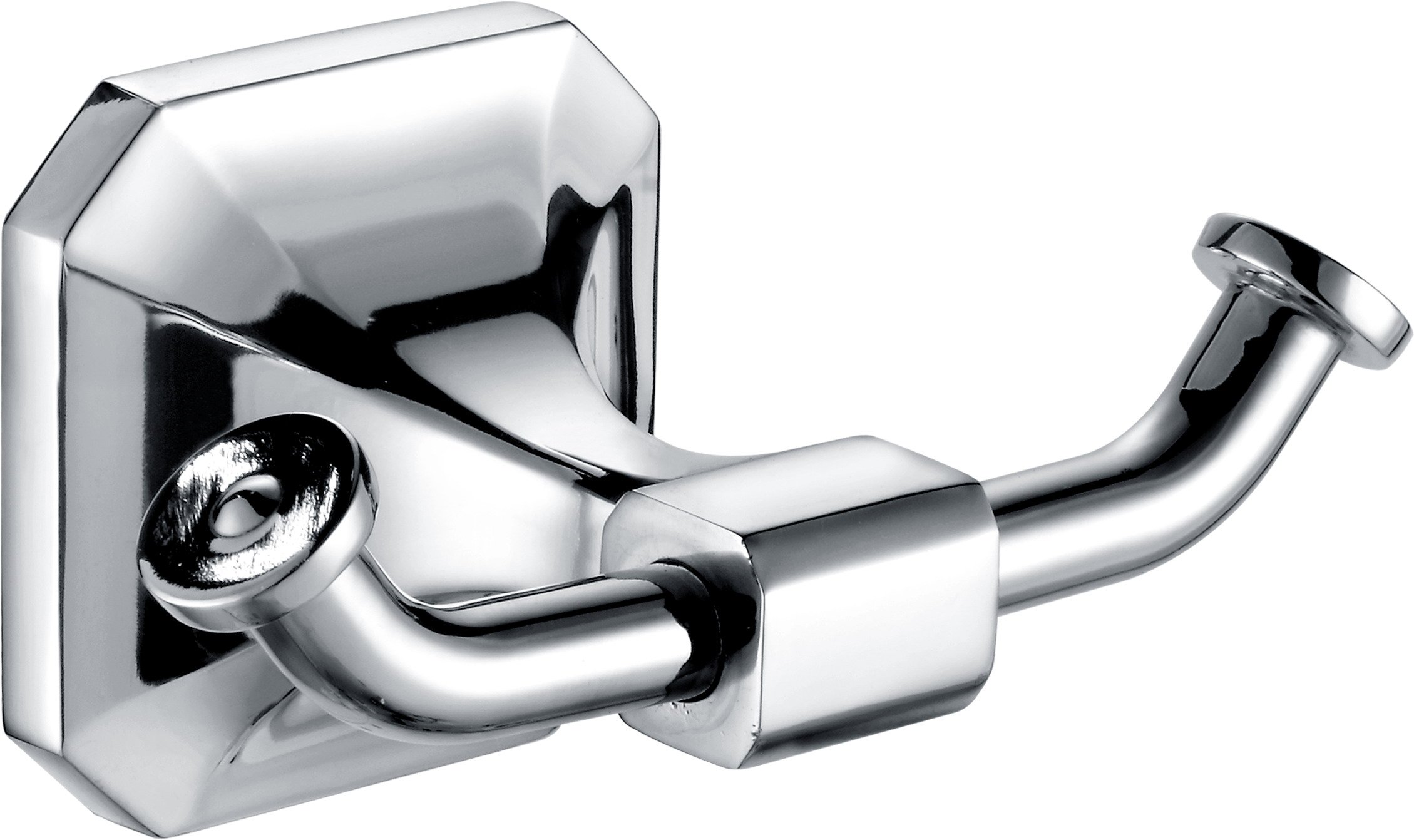 LaureyParadise Bathworks 65426 Valhalla Robe Hook, Polished Chrome