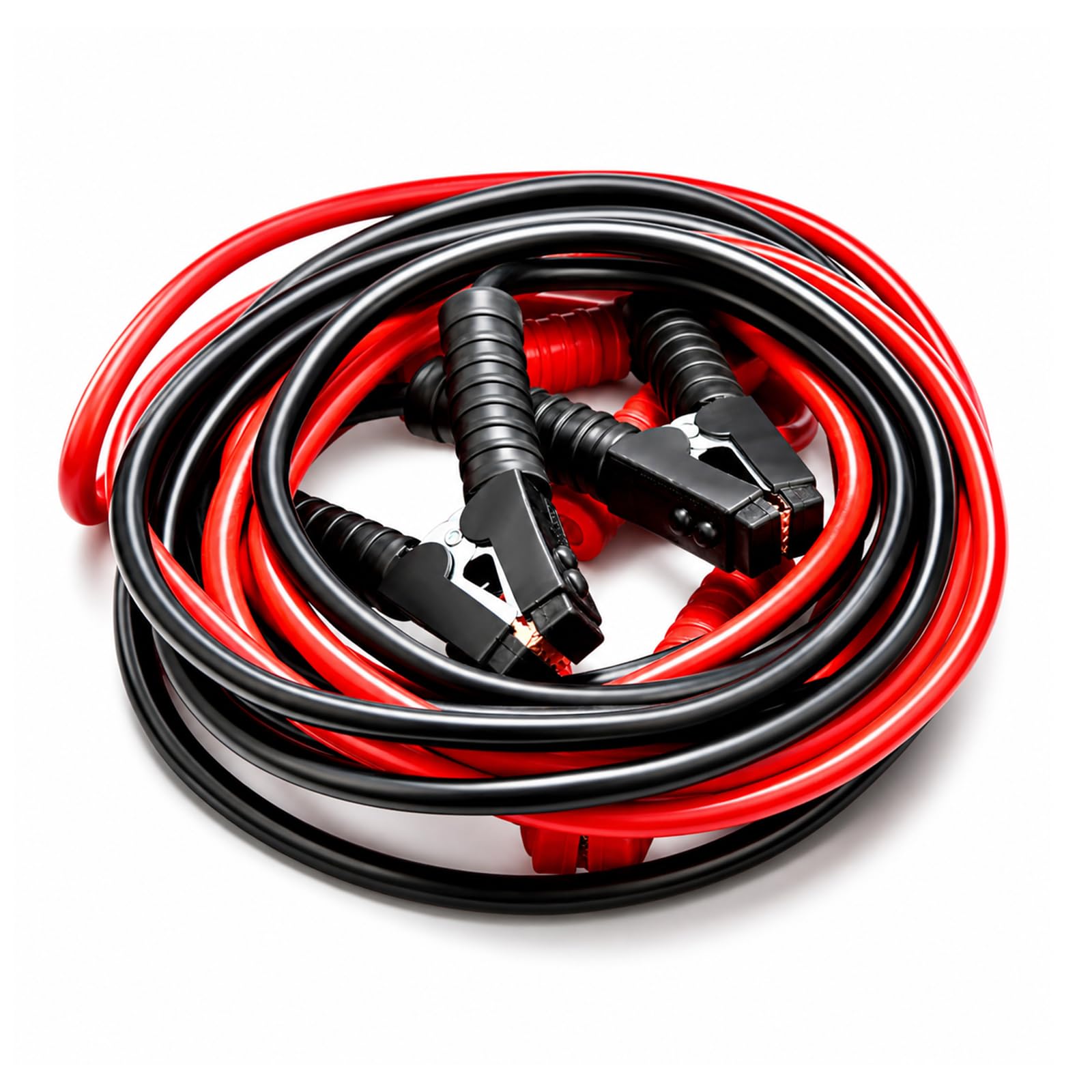 GEARMONSTER Câble de démarrage, 2X6M 3000A Câble de Pontage, Booster de Batterie de Voiture Portable pour Voiture, câble de démarrage en cuivre 16mm² avec bornes de câble