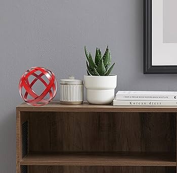 Amazon.com: BSTGIFTS Decorative Sphere - Metal Band Sphere