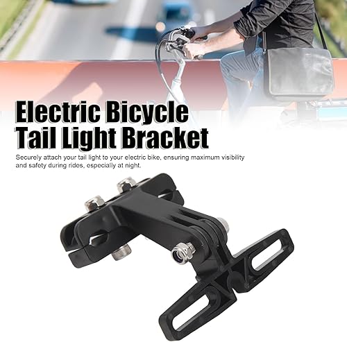 Miniatura 3 de Soporte de luz trasera de bicicleta eléctrica Montaje de luz trasera de bicicleta eléctrica Montaje de luz trasera de silla de montar de bicicleta