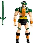 Masters of The Universe Origins Action Figure 200X Cartoon Collection Man At Arms, 5.5 Inch 1980s Motu TV Hero, Detailed Design & Mace Accessory