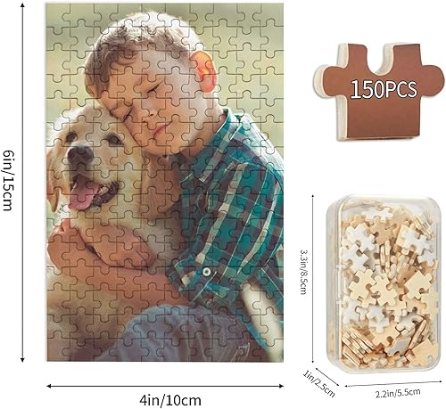 Miniatura 5 de Rompecabezas personalizado de fotos con imágenes personalizadas, 1503005001000 piezas para adultos, niños y adolescentes (actualizado)