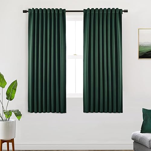 Miniatura 50 de SHINELAND Cortinas opacas de 102 pulgadas para sala de estar, cortinas opacas con pestaña trasera de 102 pulgadas de largo para dormitorio, Crema