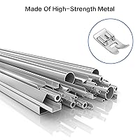 Vista 6 de 2 piezas en zigzag, prensatelas de puntada recta, universal, de uso general, zigzag, a presión, para cantante, hermano, Janome, Kenmore, Babylock