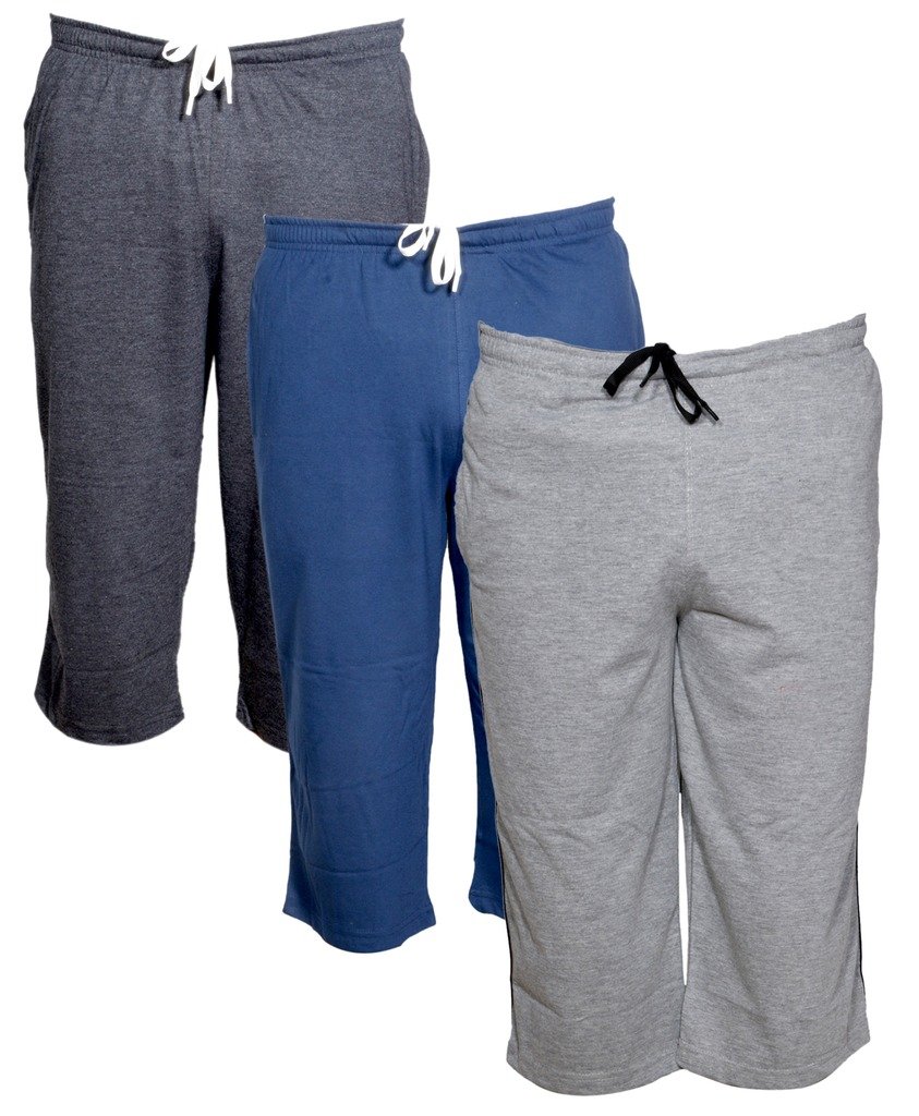 indi weaves Men's Regular Fit Casual Capri (Pack of-3)-picture-46