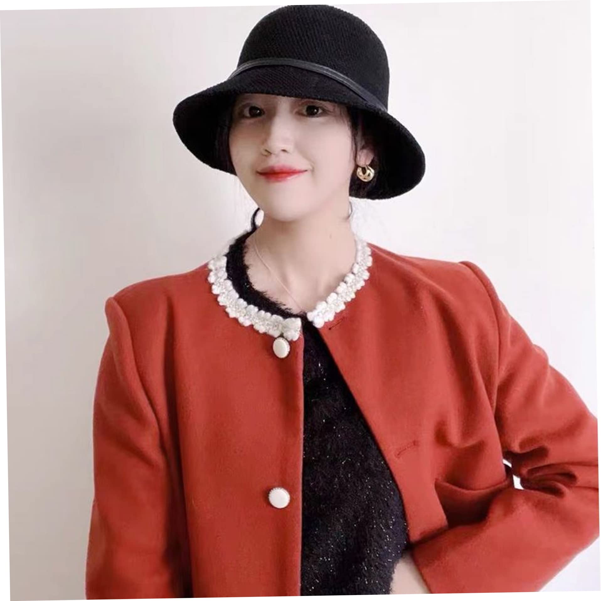 Sombreros Cloche de Verano Sombrero Cloche de Paja para Mujer Sombrero de Bombín de Verano de ala Corta con cinturón para Mujer, Uso en Interiores