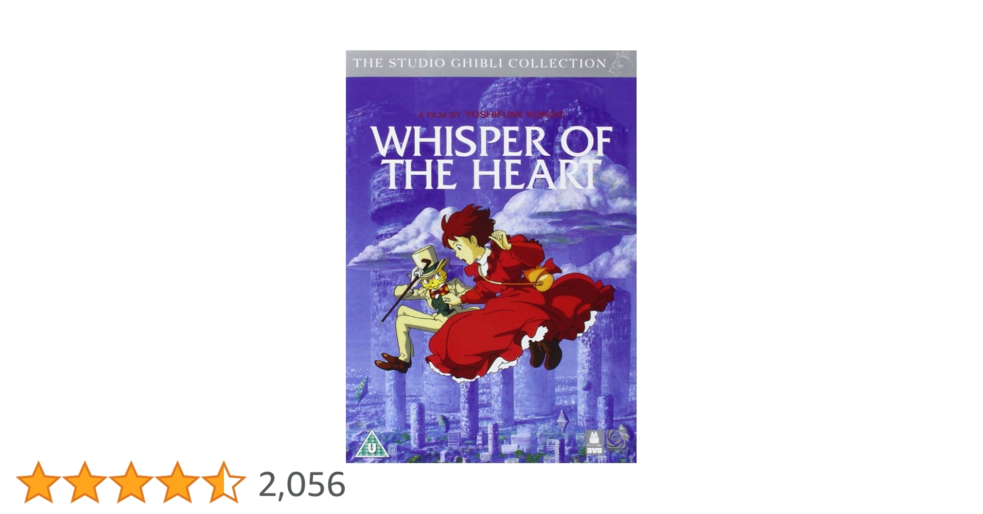 【中古】 耳をすませば スタジオジブリ DVD - Whisper Of The Heart The Studio Ghibli Collection 輸入版 Amazon.com: Whisper of the Heart : Yoshifumi Kondo