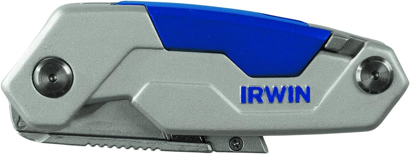 Irwin Tools FK250 1858320 Folding Utility Knife with Blade Storage and On-Board Screwdriver