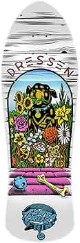 Amazon | Santa Cruz Dressen Pup Reissue 9.5インチ x 29.5インチ