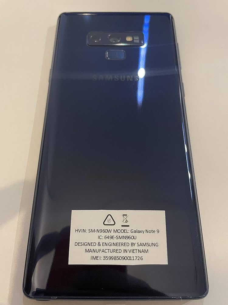 サムスン samsung galaxy note 9 128GB simfree Samsung Galaxy Note 9 128GB Unlocked 4G LTE - Ocean Blue