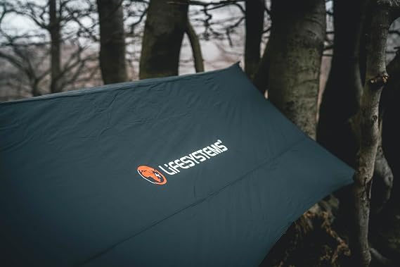 Lifesystems Waterproof Camping Tarp, Black, One Size