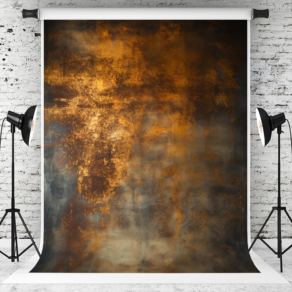 Kate 6.5×10ft Brown Portrait Backdrop Photography Classic Indoor Dark Background Studio Pictures and Video Props