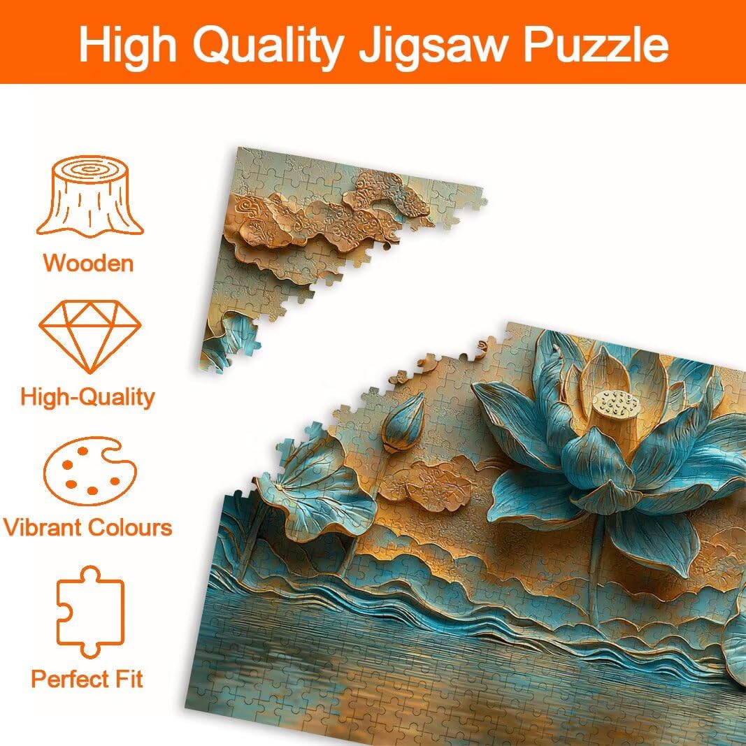 Puzzle 1000 Pezzi, Puzzle Loto, Misura: 70x50cm, Regalo Donna/Uomo -8395