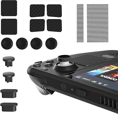 RHOTALL - Kit a prueba de polvo para cubierta de vapor, accesorios de protección para cubierta de vapor con adhesivo protector, tapones para polvo,