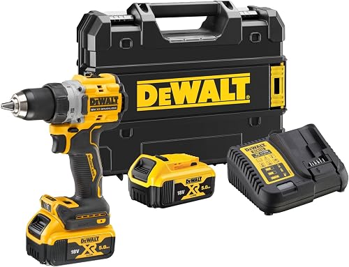 Dewalt - Perceuse-visseuse Compacte XR 18V 5Ah Li-Ion Brushless - DCD800P2T-QW - 1
