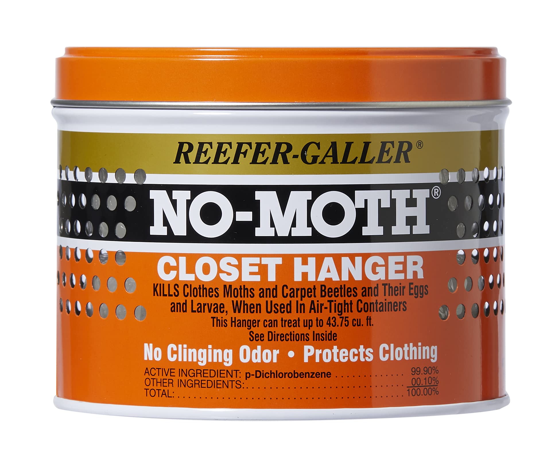 ReeferGaller NO MOTH Closet Hanger Kills Clothes Moths, Carpet Beetles