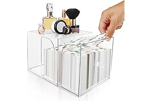 Acrylic Towel Storage Box For Clean Skin Club Facial Towels