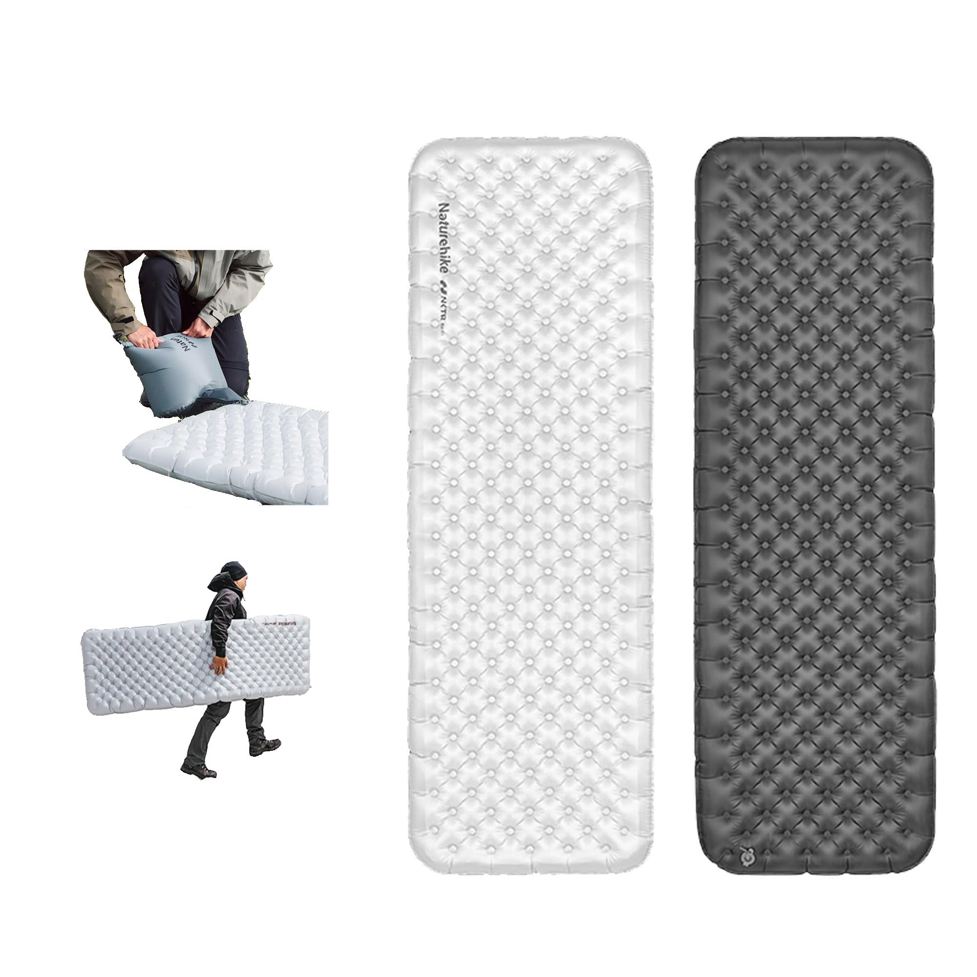Amazon.co.jp: Naturehike エアーマット R6.5 厚さ10cm -25℃以上対応