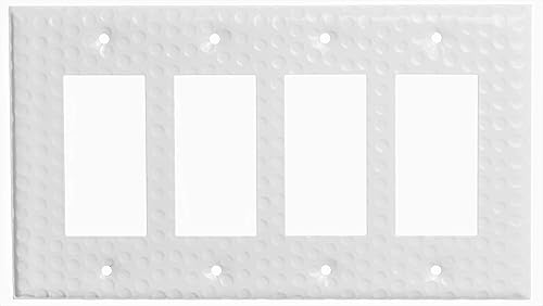 Miniatura 9 de Monarch - Placa de pared doble basculante martillado de cobre puro