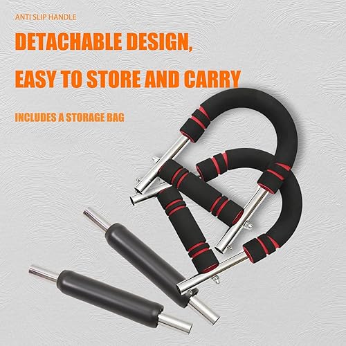 Miniatura 5 de Entrenador de brazo Twister, equipo de entrenamiento de pecho con bolsa de almacenamiento, ejercitador de pecho ajustable con 4 resortes para