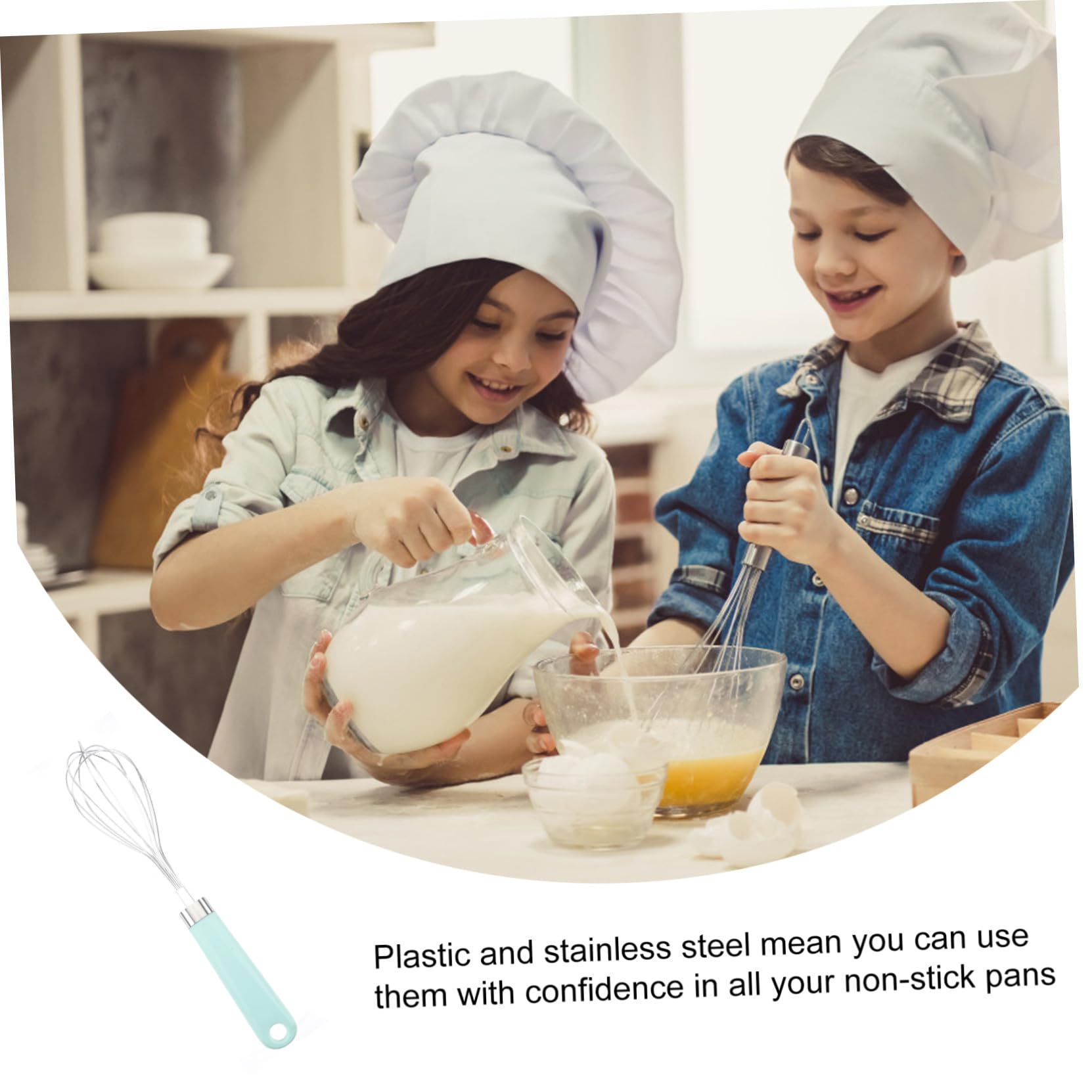 Zerodeko Set Mestoli Silicone, Set Utensili Cucina da Forno 9 Pezzi, Manico in Plastica, Acciaio Inox, per Cucina e Pasticceria
