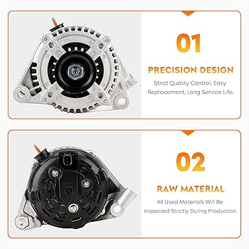 07AR Amazon.com: 130Amp New Alternator 4.7L 4.7 Compatible with