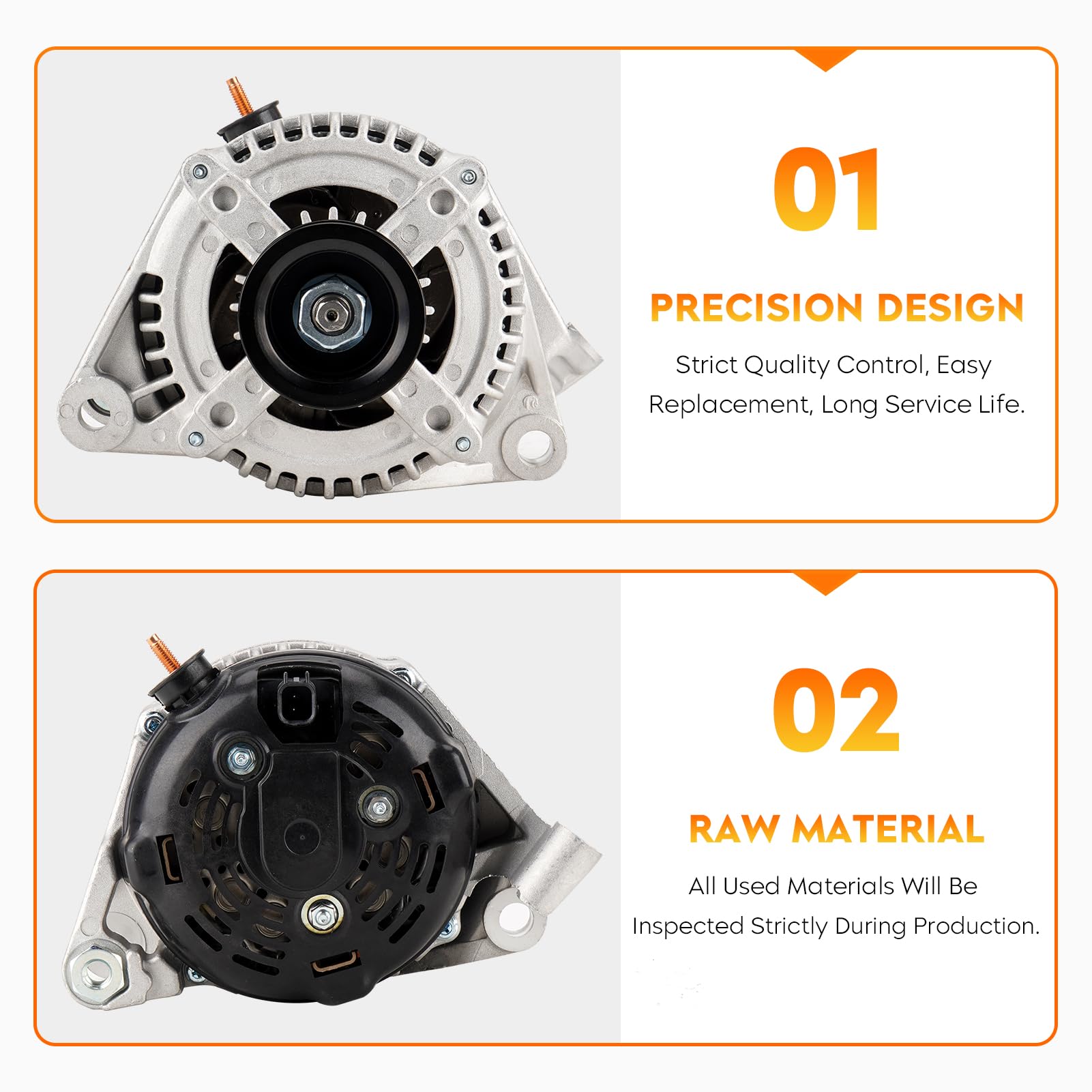 Amazon.com: New Alternator Compatible with Jeep Liberty V6