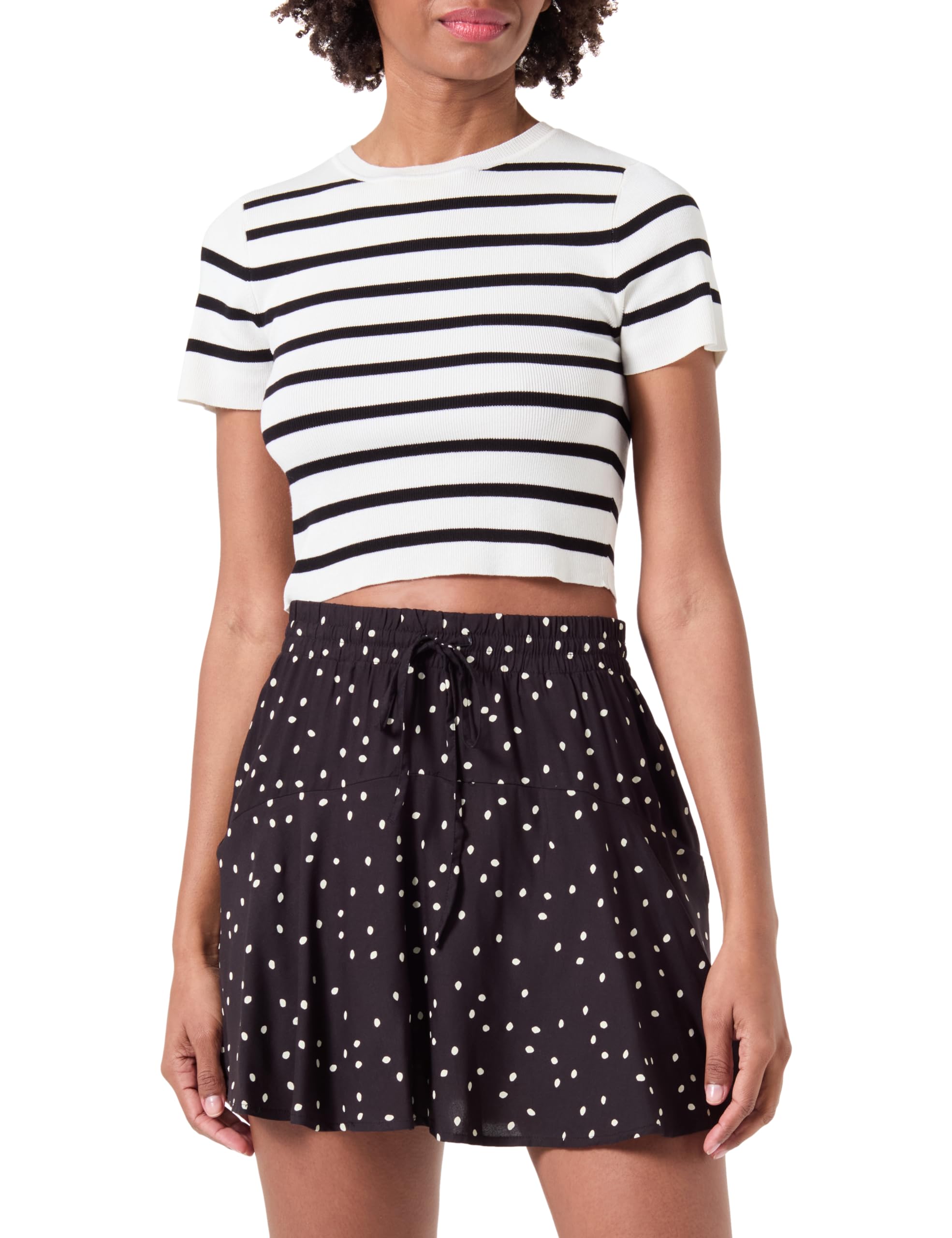ONLY Women's Onlnala Life Skort WVN Noos Trouser Skirt, Black, S