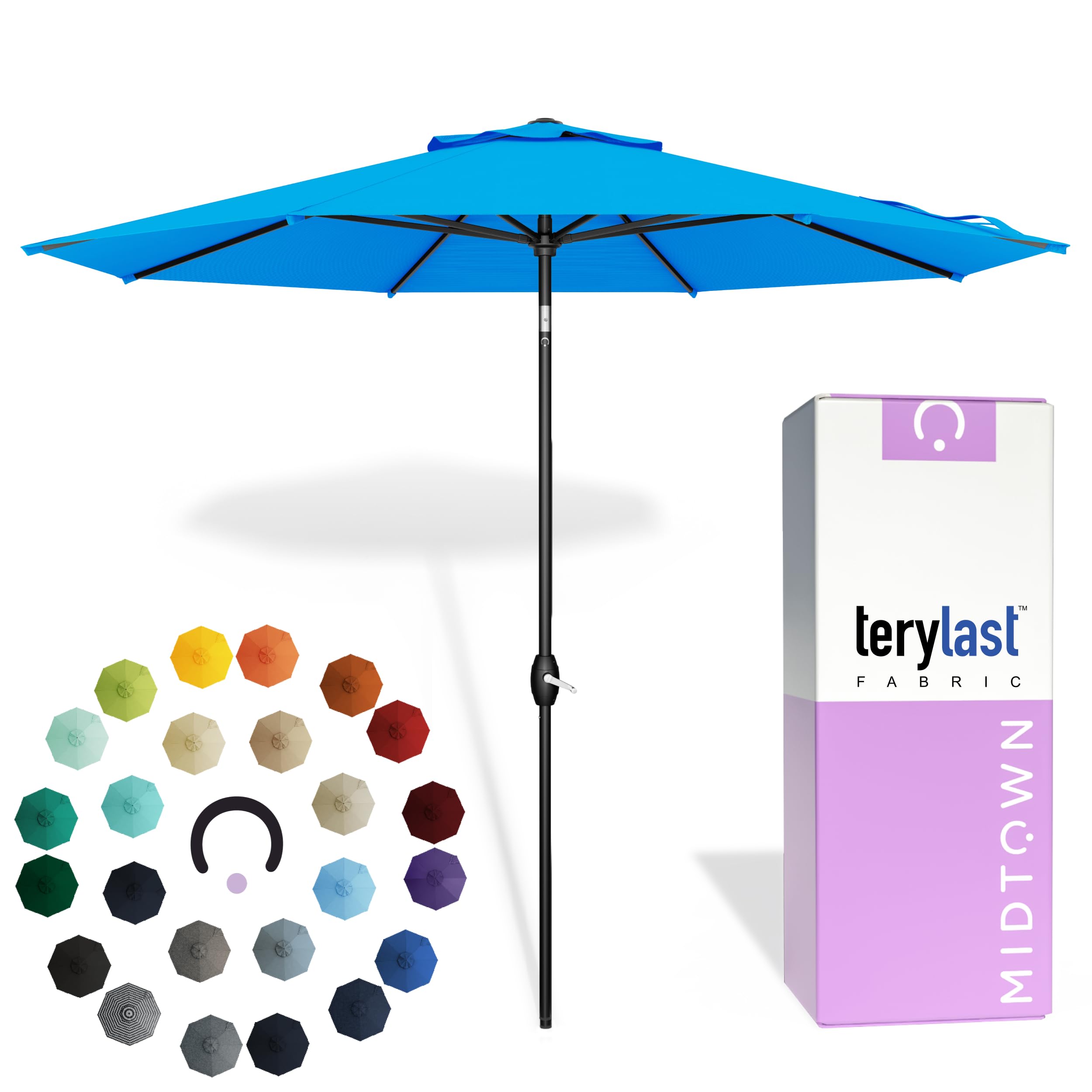 Midtown Umbrellas 9 Ft Patio Umbrella