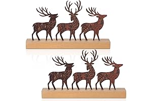 Rustic Christmas Reindeer Decor: Bedeck Your Home with Seasonal Charm