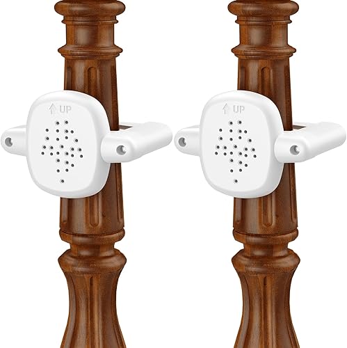 Adaptador de barandilla para puerta de bebé 2 piezas, kit de montaje de poste de escalera para bebé, puertas de bebé para escaleras, adaptador de