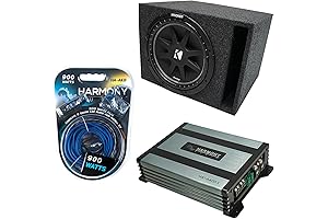 American Sound Connection Kicker Bundle: Subs and Amp Combo Package