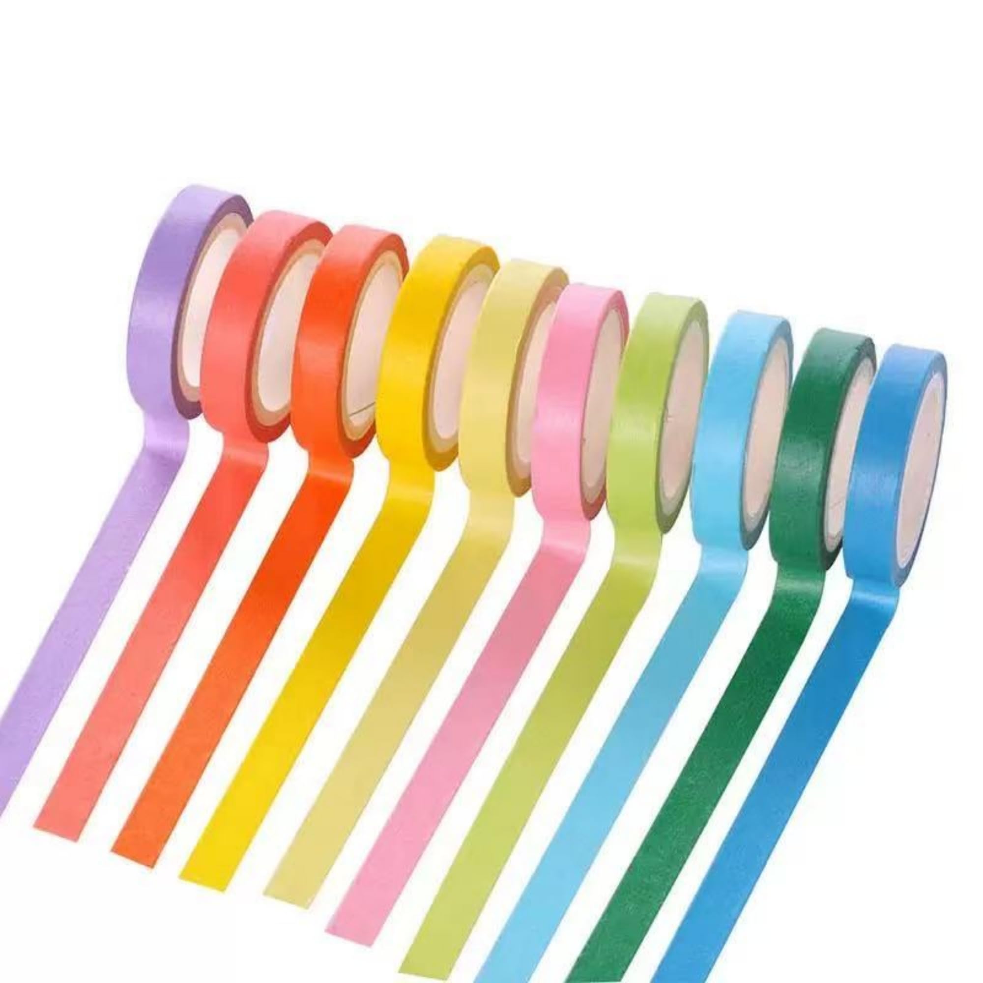 10 Rouleaux Washi Tape Set