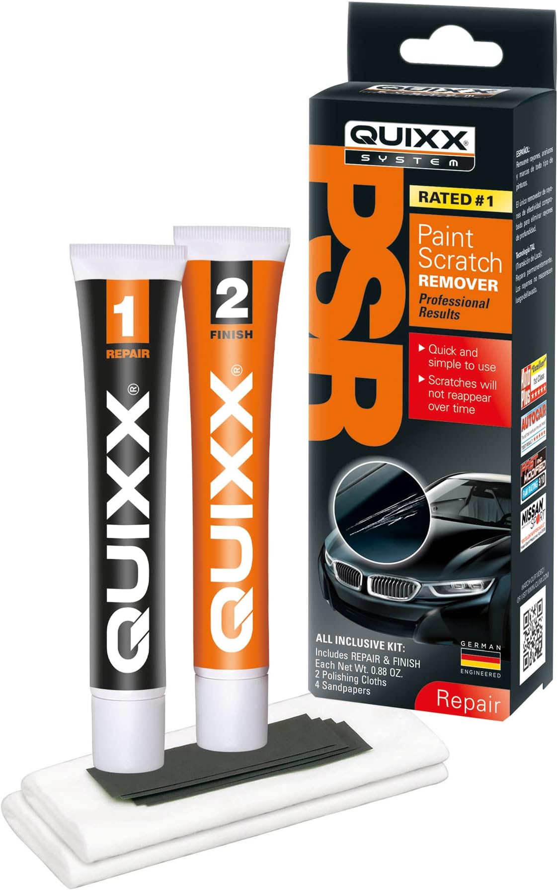 Quixx Car Paint Scratch Repair/Removal System - Quality @ Its Best.