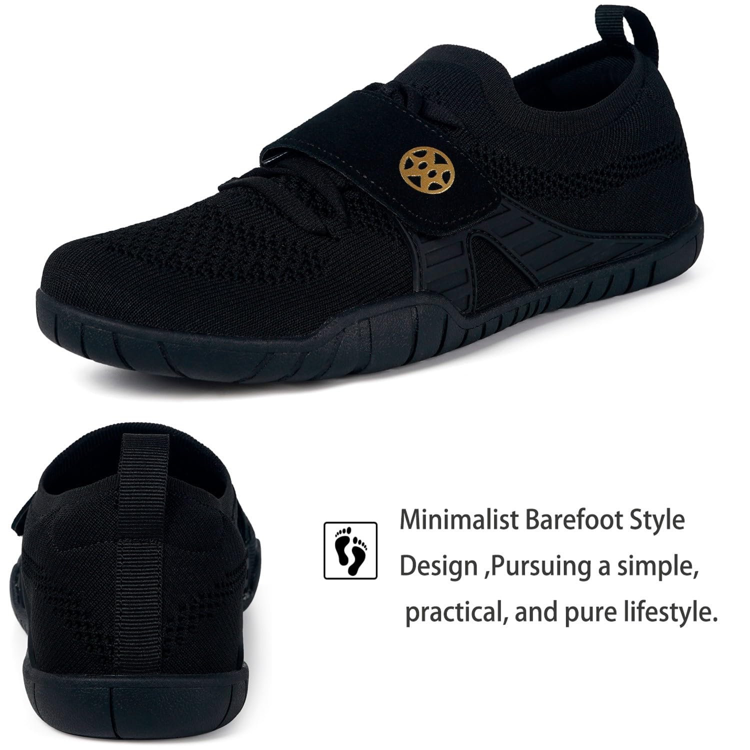 Zapatillas Barefoot Mujer Hombre Sneakers Descalzos Zapatos de Trail Running Fitness Gym Cómodos Transpirable Ligeras Zapatillas de Deporte Exterior Interior