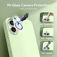 Vista 130 de GONEZ Funda para iPhone 14 Pro, compatible con Magsafe, con protector de pantalla + protector de lente de cámara, forro de microfibra suave