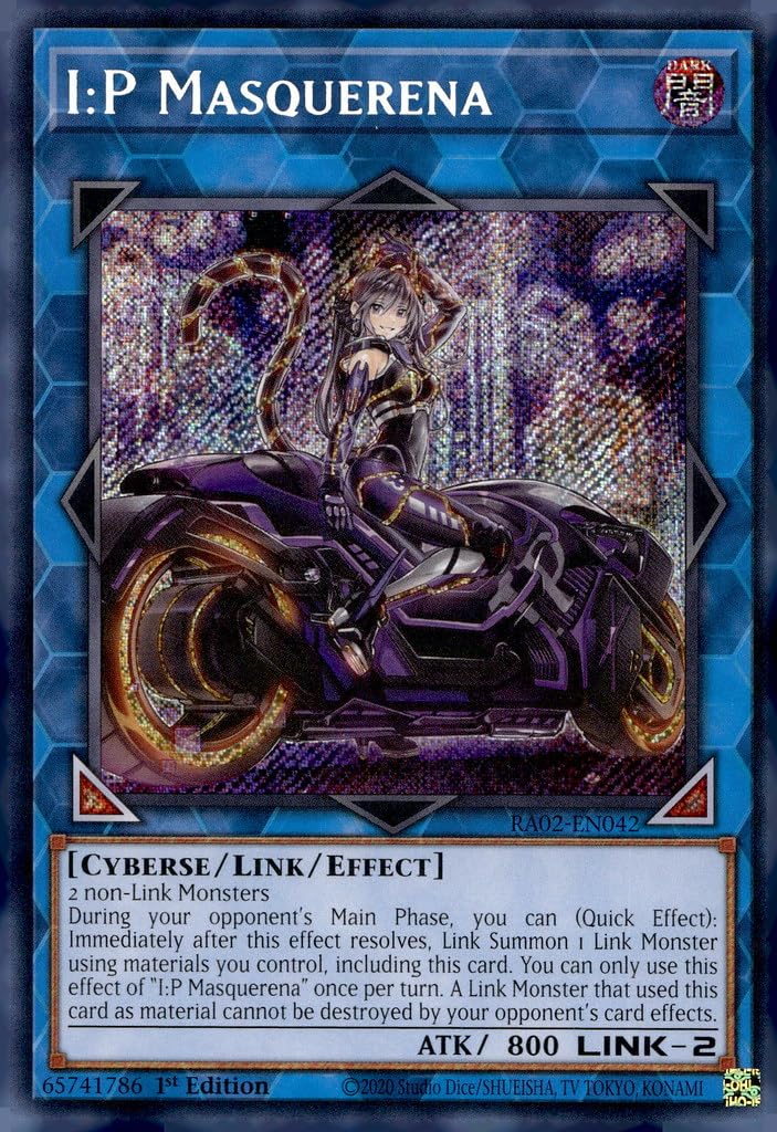 I:P Masquerena (Alternate Art) (Secret Rare) - RA02-EN042 - Secret