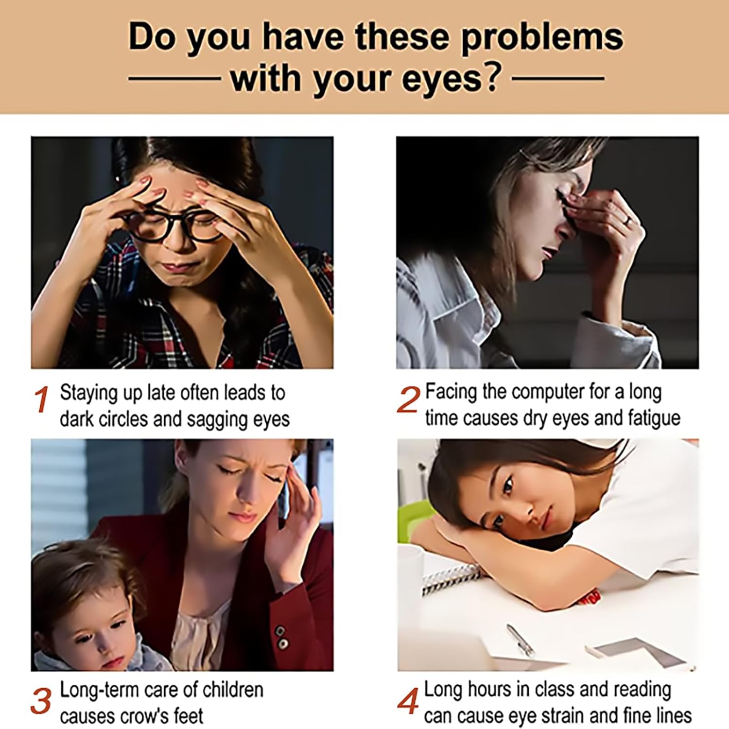 DEleventh Korean Brand Caffeine Vitamin E Eye Serum 30ml / Anti-Aging Repair Eye, Anti-Oxidation, Fade Fine Lines, Tender Skin, Remove Acne, Moisturize and Remove Dark Circles Under the Eyes - Image 6