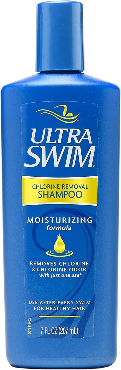 Ultra Swim Chlorine Removal & Hard Water Treatment Moisturizing Shampoo, 7 Ounce