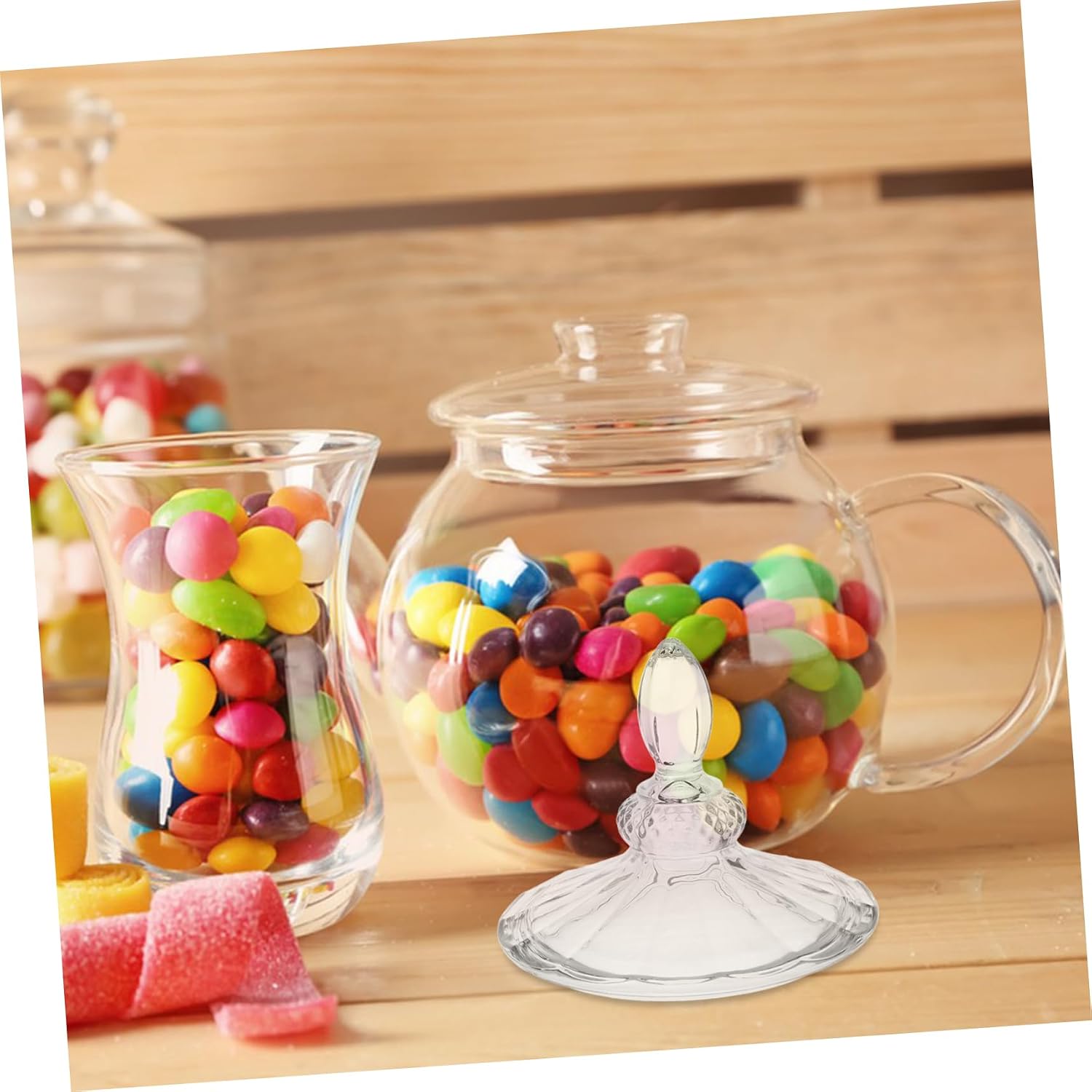 Water Pitcher Lid Replacement Glass Beverage Dispenser Cover for Juice Storage Compact Design for Easy Carrying Smooth Surface for Quick Cleaning Fits Jugs