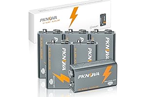 PKNOVA 9V Battery: Your Reliable Power Source for Smoke Detectors