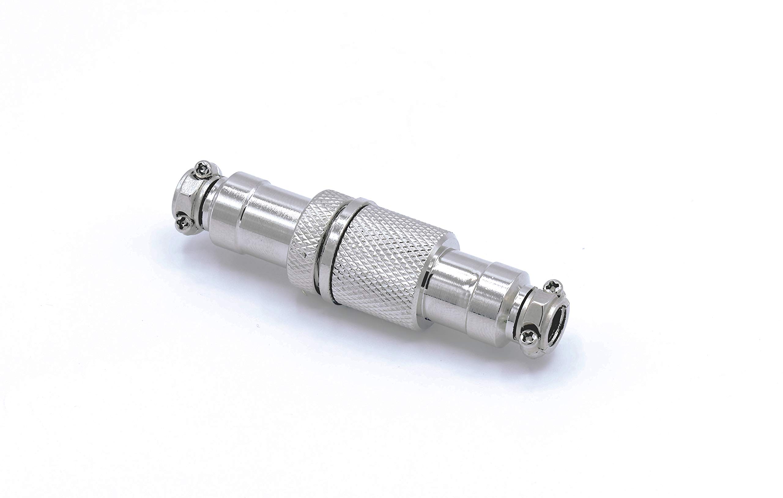 Pryor Mechanical Cord Company Chrome Plated GX16 4 Pin Connector