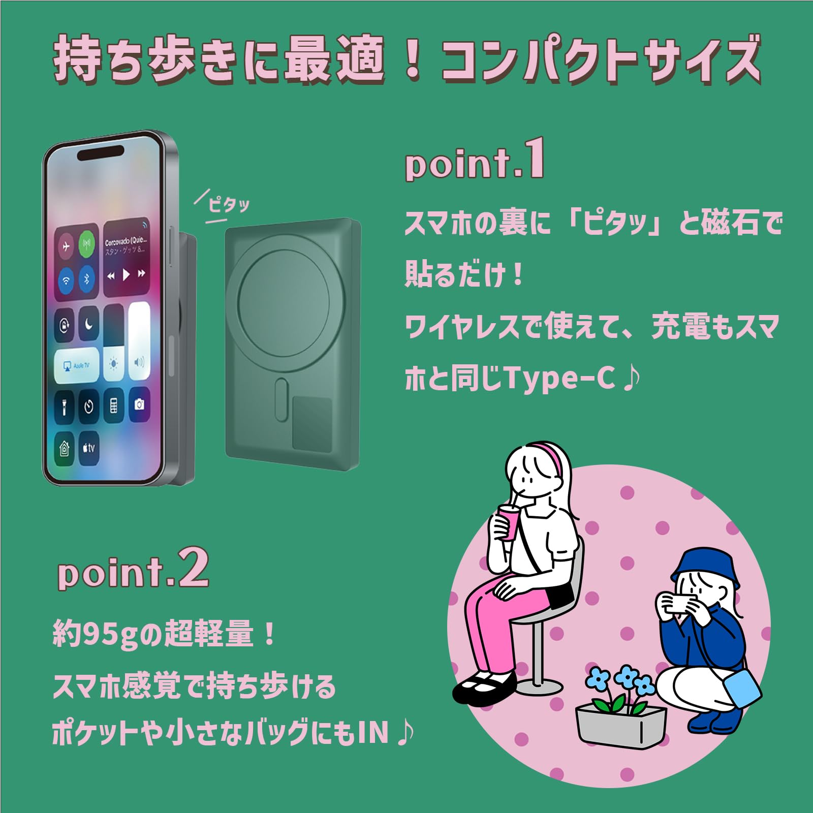 Amazon.co.jp: KEIYO スマホ用自撮りモニター Camee（キャミー）