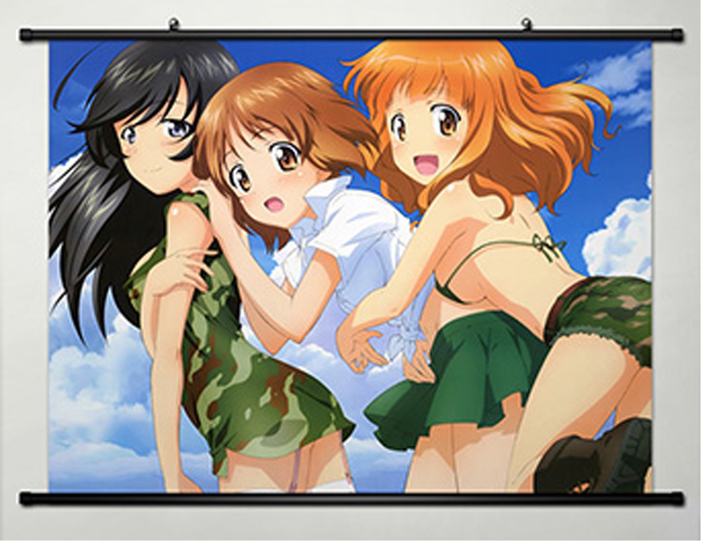 Amazon.com: Home Decor Anime Girls und Panzer Cosplay Wall Scroll