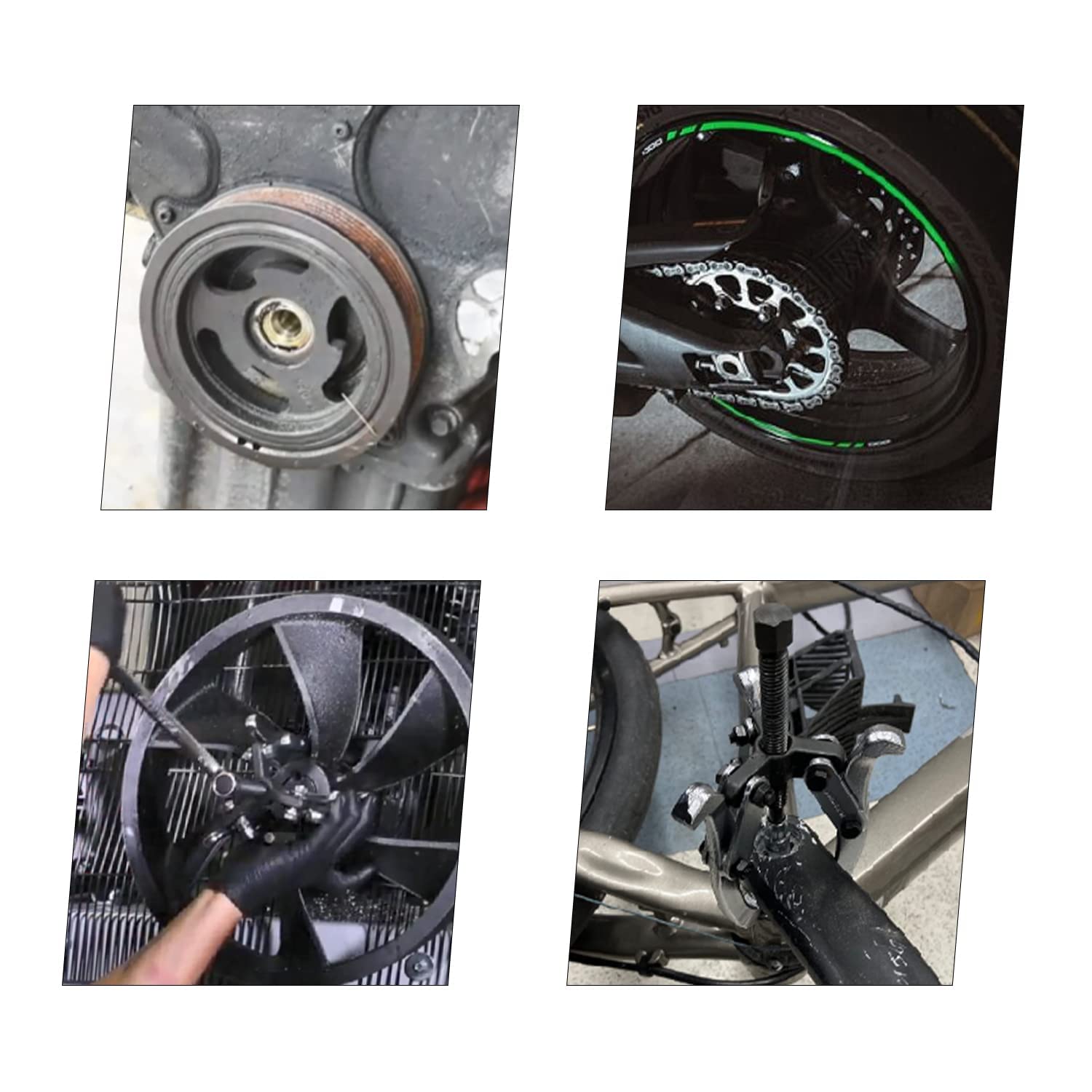 VKALTUL Neilsen Gear Hub Pulley Puller Bearing Separator Internal