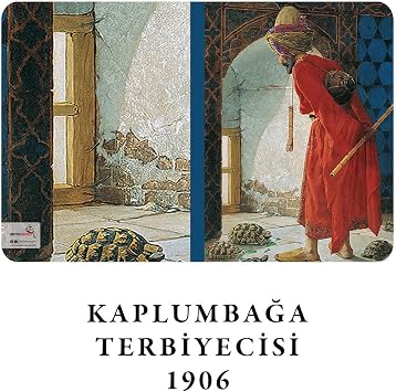 Retronote Osman Hamdi Bey 4'lü Defter Seti 3, Kaplumbağa Serisi, Çizgisiz, 64 Sayfa, 14x21cm, Standart