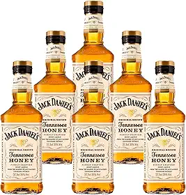 Kit Whisky de Mel Jack Daniel's Honey 375ml 6 Unidades