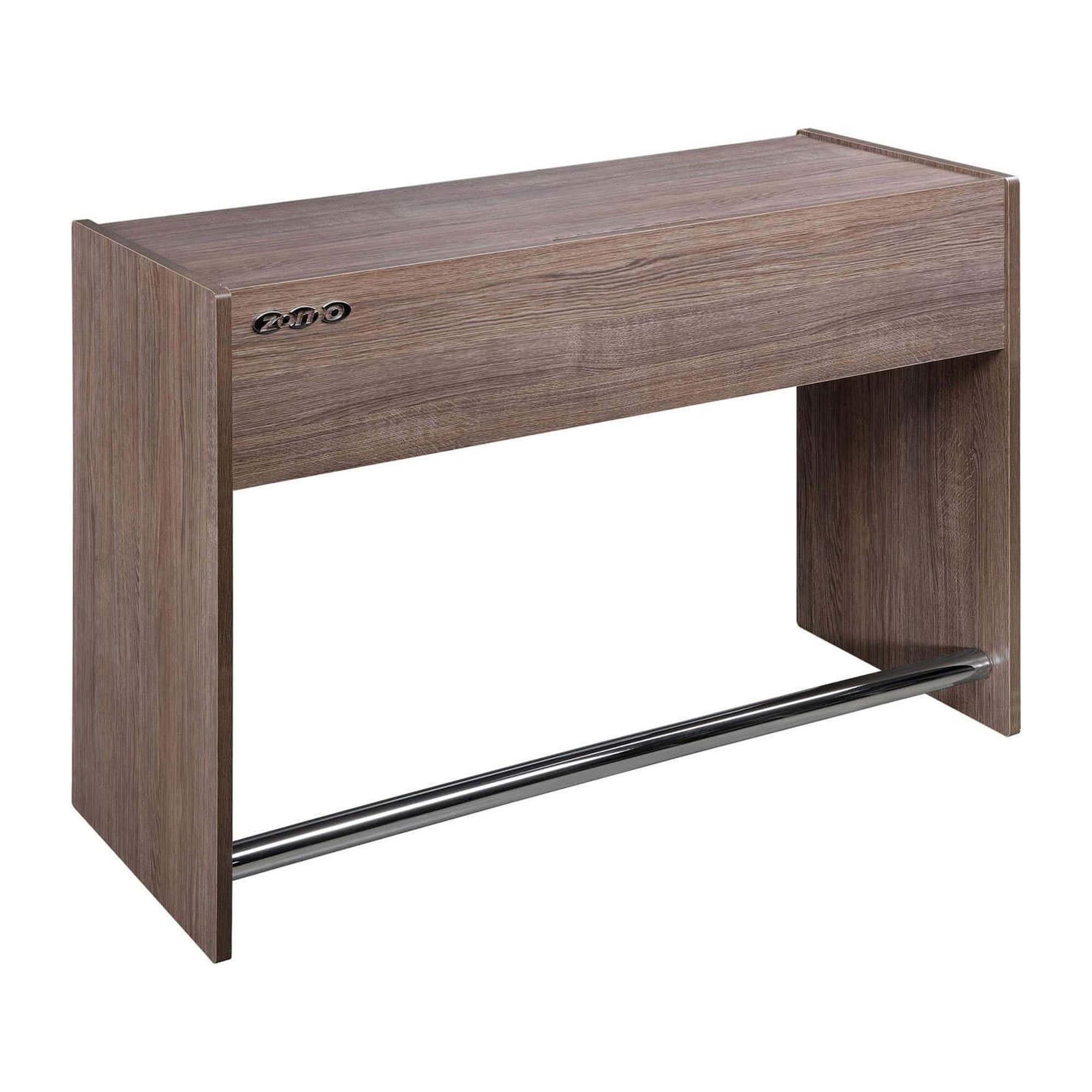 Zomo Deck Stand Ibiza 150 - DJ Tisch 153 x 50,6 x 96 cm - Walnuss - MDF Holz - 46,1 kg - für 2 Decks und einen Mixer bis 19 Zoll