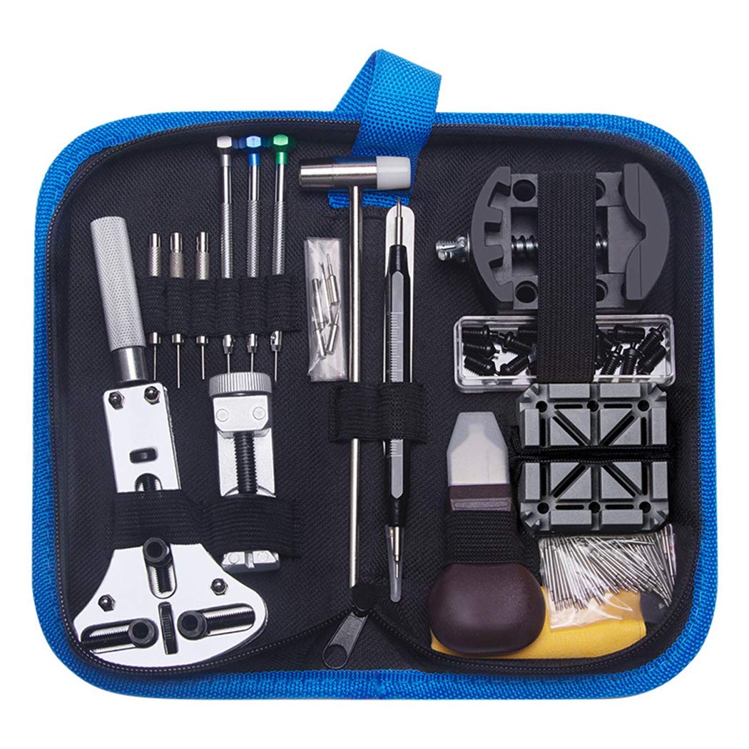 Anjetan 146PCS Watch Repair Kit Universal Watch Band Tool Spring Bar