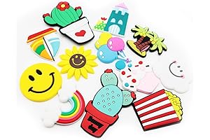 Summer Themed Rubber Fridge Magnets for Kids 6+